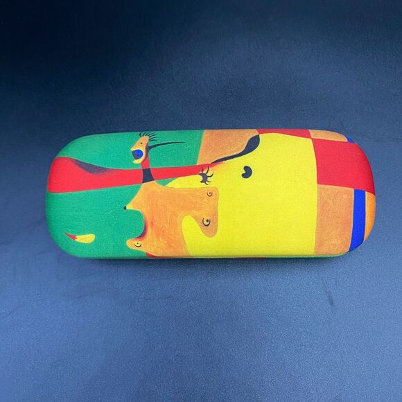 Joan Miró Eyeglass Case & Cloth Abstract Art Design - Picture 6 of 10